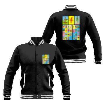 Discover Loteria Mexican Baseball Jackets
