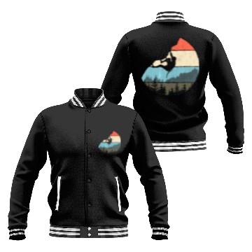 Discover Vintage Style Rock Climbing Retro Bouldering Baseball Jackets