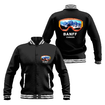 Discover Banff National Park - Banff Canada Baseball Jackets