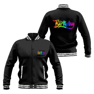 Discover Its my birthday bitches Gay Pride Rainbow LGBT gif Baseball Jackets