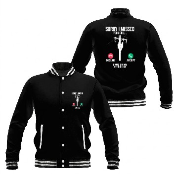 Discover Funny Lineman Gift Baseball Jackets