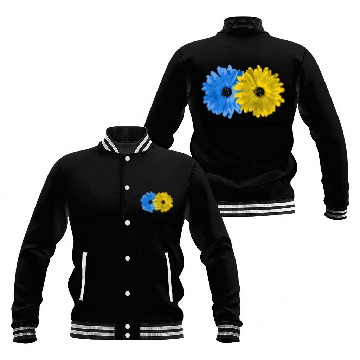 Discover Stand With Ukraine Baseball Jackets