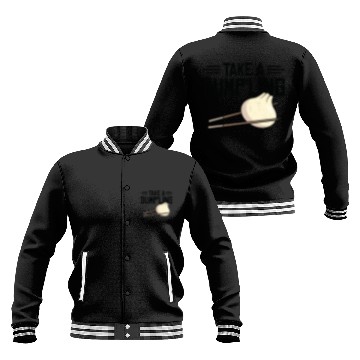 Discover Dumpling Asian Food Chinese Food Fan Baseball Jackets