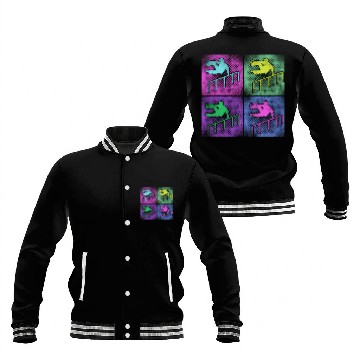 Discover Parkour Free Running Traceur 80S Baseball Jackets