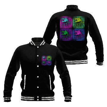 Discover Parkour Free Running Traceur 80S Baseball Jackets