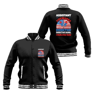 Discover America American Fireworks Director 4th Of July Baseball Jackets