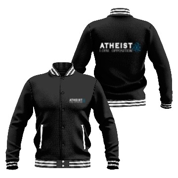 Discover Atheist Atheism Anti Religion Securalism God Sucks Baseball Jackets