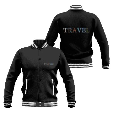 Discover in love with travel, in all seasons Baseball Jackets