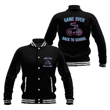 Discover Game Over Back To School Baseball Jackets