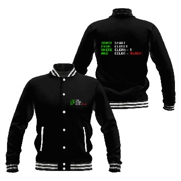 Discover Software Engineers Funny Joke Programming Coding Baseball Jackets