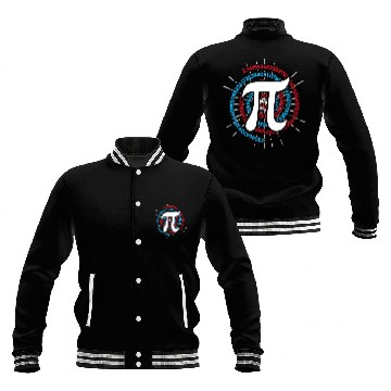 Discover Happy Pi Day March 14 314 Math Algebra Nerd Pie Baseball Jackets
