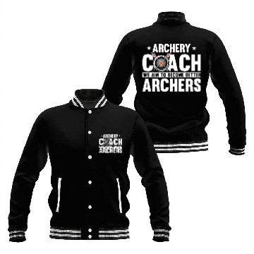Discover Archery Archer Bowman Baseball Jackets