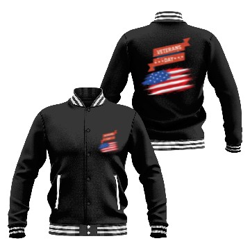 Discover Thank You Veterans l Veterans Day Gift Idea Baseball Jackets