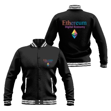 Discover ETHEREUM DIGITAL ECONOMY Baseball Jackets