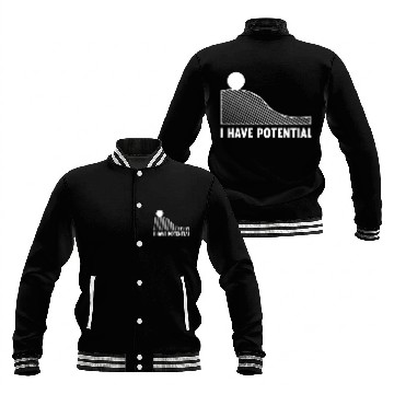 Discover Physics Physicist Baseball Jackets