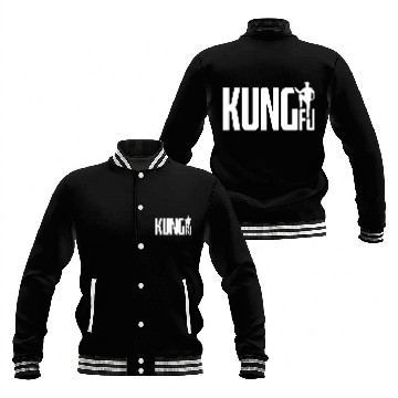 Discover Kung Fu Simple Cool Artwork Baseball Jackets