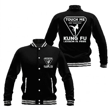 Discover Touch For Your First Kung Fu Lesson Baseball Jackets