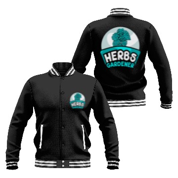 Discover Herbs Gardener Herbalism Herb Herbalist Gardening Baseball Jackets