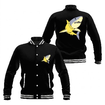 Discover Lemon Shark for Lemon Lover Baseball Jackets
