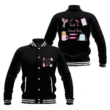 Discover Back to school girls elementary gift Baseball Jackets