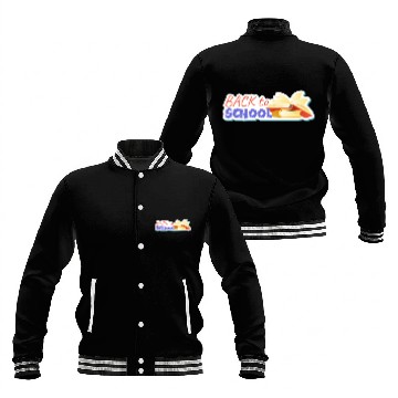 Discover Back to School Sticker Baseball Jackets