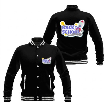 Discover Back to School Sticker Baseball Jackets