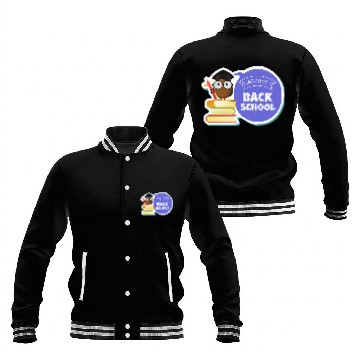 Discover Back to School Sticker Baseball Jackets