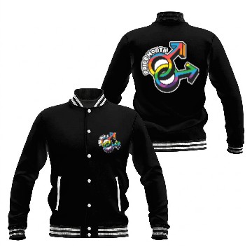 Discover Pride Month LGBTQ Sticker Baseball Jackets