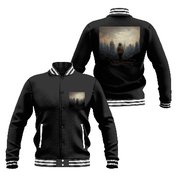 Discover Apocalypse end of the wolrd painting Baseball Jackets