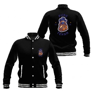 Discover Pure Texan - Texas lover Baseball Jackets