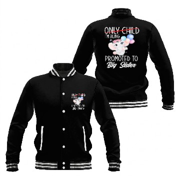 Discover Only Child Sister Gift Child Baseball Jackets