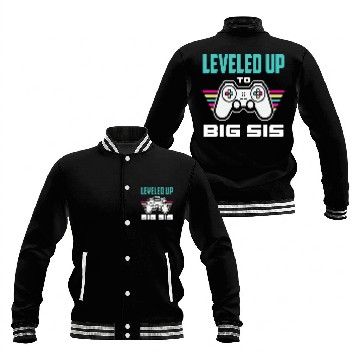 Discover Gamer Video Games Sister Baseball Jackets