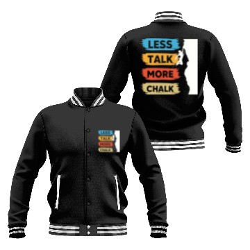 Discover Climbing Mountaineering Climber Mountains Hiking Baseball Jackets