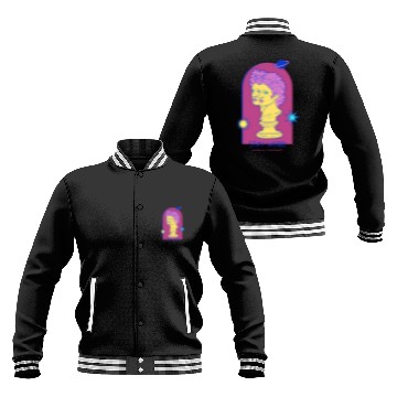 Discover Stay Weird [retrowave/vaporwave] — retrowave art Baseball Jackets