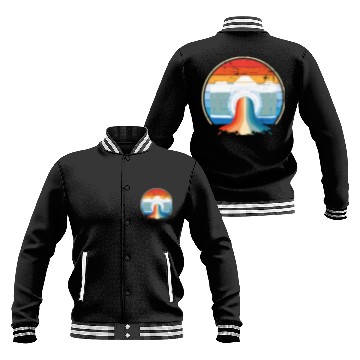Discover Retro Vintage Camera Picture For Photographers Baseball Jackets