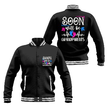Discover We Will Soon Become Grandparents, Be Grandparents Baseball Jackets