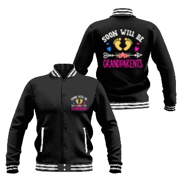 Discover We Will Soon Become Grandparents, Be Grandparents Baseball Jackets