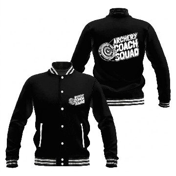 Discover Archery Archery Coach Baseball Jackets
