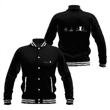 Discover Dance Heartbeat Dance Teacher Dancer Ballroom Baseball Jackets