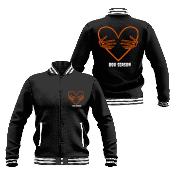 Discover Halloween Boo Season unisex couples Baseball Jackets