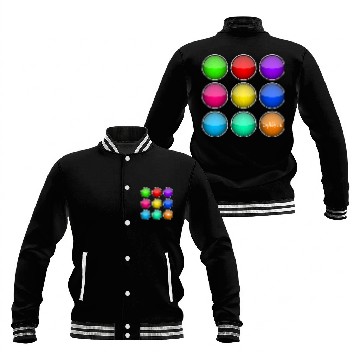 Discover Lights on Baseball Jackets