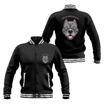 Discover Dog Lover - I Love My American Bully Baseball Jackets