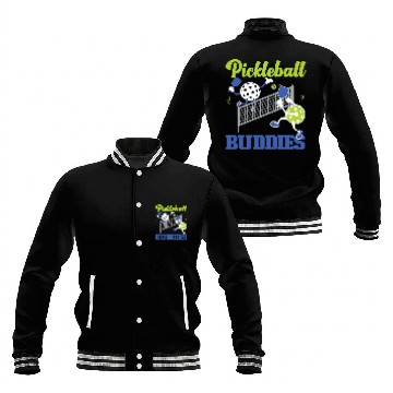Discover Pickleball Friends Pickleball Baseball Jackets