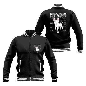Discover The Anatomy of A Bull Terrier Baseball Jackets