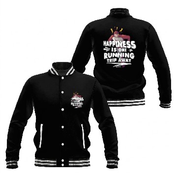 Discover Run jogging sport race training gift Baseball Jackets