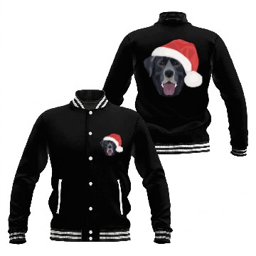 Discover Labrador Merry Christmas Baseball Jackets