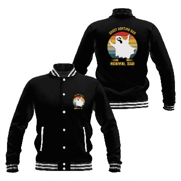 Discover ghost hunting Baseball Jackets