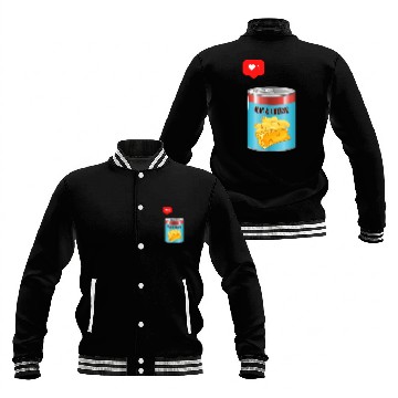 Discover Mac and Cheese lover Baseball Jackets