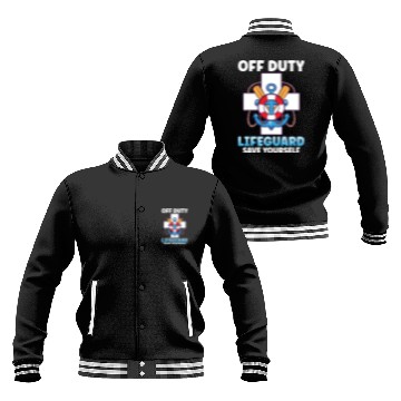 Discover Swimmer Scuba Diving Lifeguard Water Sport Baseball Jackets