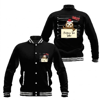 Discover Owl christmas funny prison Baseball Jackets